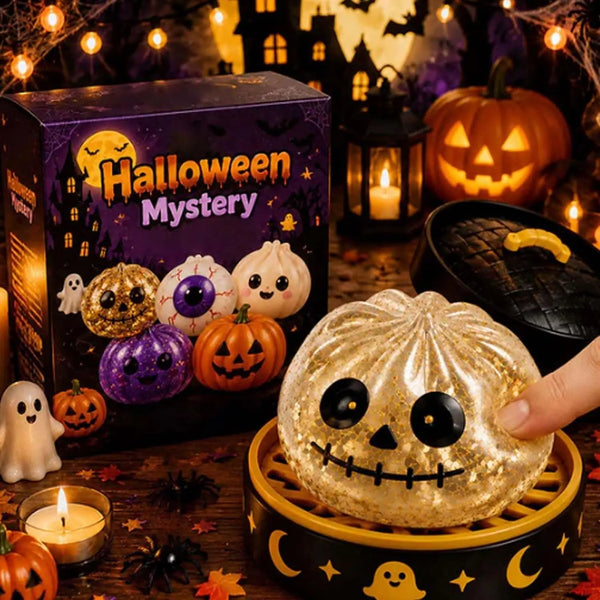 Halloween Dumpling Squishy Toy – Slow Rising Stress Relief
