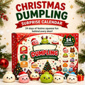 Christmas Squishy Advent Calendar 24 Day Countdown Surprise Box Dumpling Squishies Slow Rebound Squeeze Sensory Gift Decor