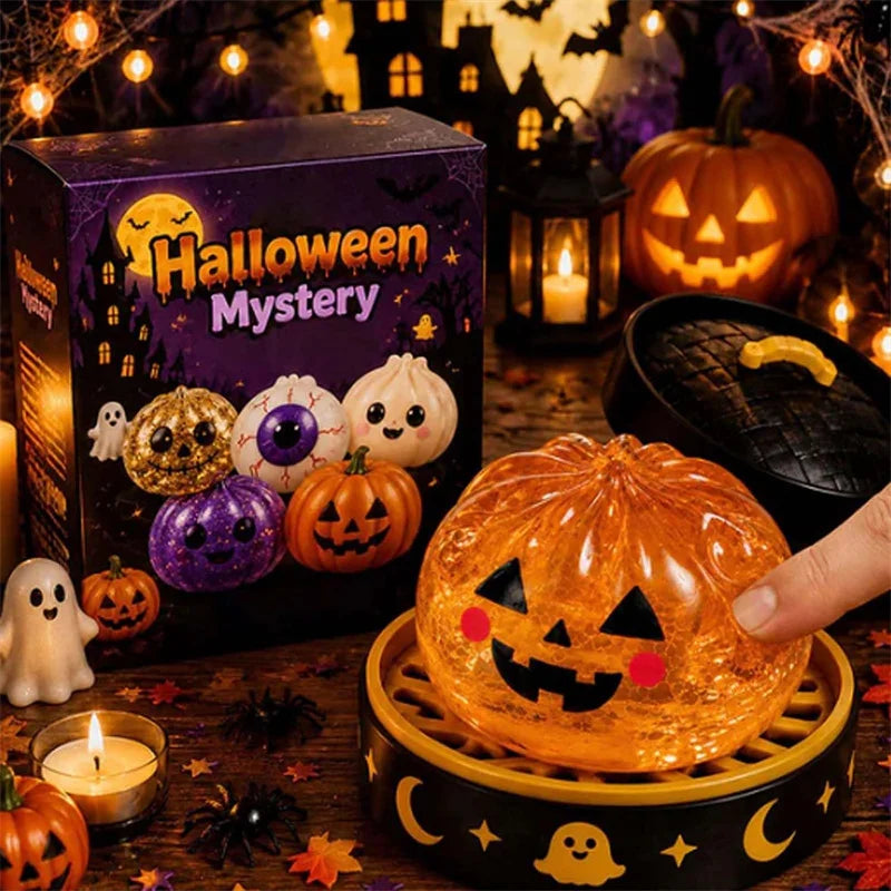 B Color Halloween Dumpling Squishy Toy – Slow Rising Stress Relief