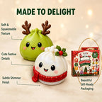 Christmas Squishy Advent Calendar 24 Day Countdown Surprise Box Dumpling Squishies Slow Rebound Squeeze Sensory Gift Decor
