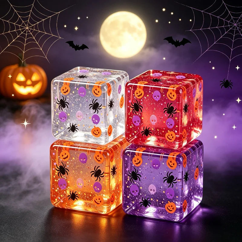 5.5cm Random 1pc Color Halloween Dumpling Squishy Toy – Slow Rising Stress Relief